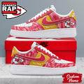 Kansas City Chiefs NFL End Zone Energy Air Force 1 Sneaker Shoes