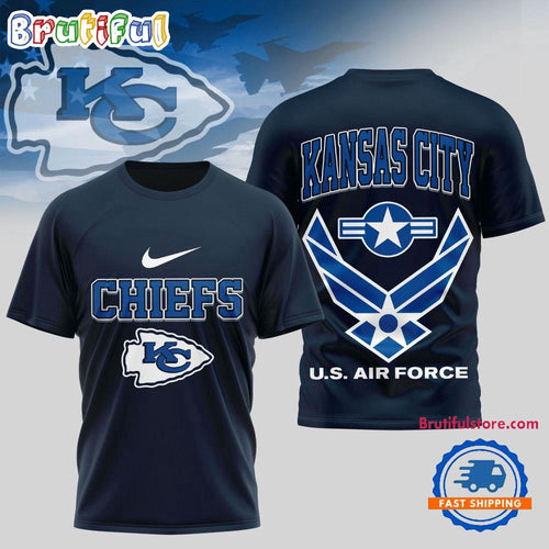 Kansas City Chiefs US Air Force Military Unisex 3D Shirt