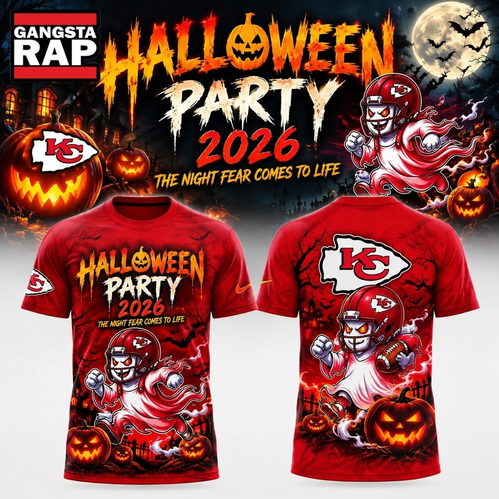 Kansas City Chiefs x Halloween Night 2026 T Shirt