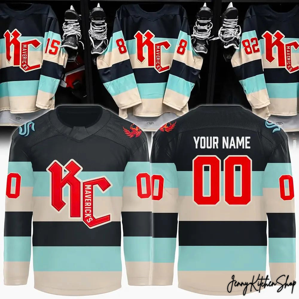 Kansas City Mavericks 2026 New Edition Hockey Jersey