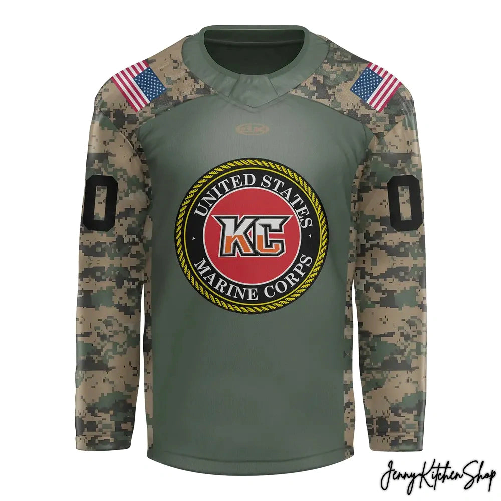 Kansas City Mavericks Military Appreciation Night 2026 Jersey