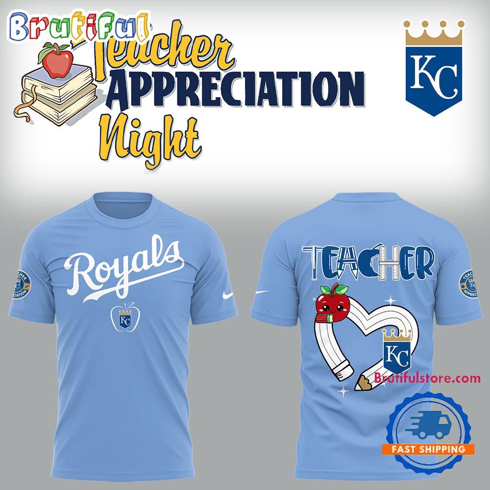 Kansas City Royals x Teacher Appreciation Night 2025 Hoodie T-Shirt