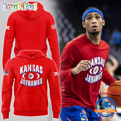Kansas Jayhawks Basketball Limited New Design Hoodie