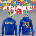 Kansas Jayhawks x Autism Awareness Day 2025 Hoodie