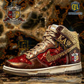 Kappa Alpha Psi 1911 Edition Crimson Gold Air Jordan 1 Sneakers
