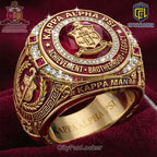 Kappa Alpha Psi Fraternity Gold Plated Commemorative Ring