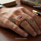 Kappa Alpha Psi Fraternity Gold Plated Ring