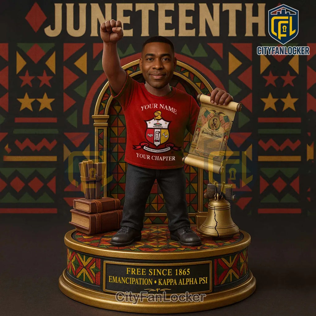 Kappa Alpha Psi x Juneteenth 1865 Emancipation Sculpted Commemorative Statue
