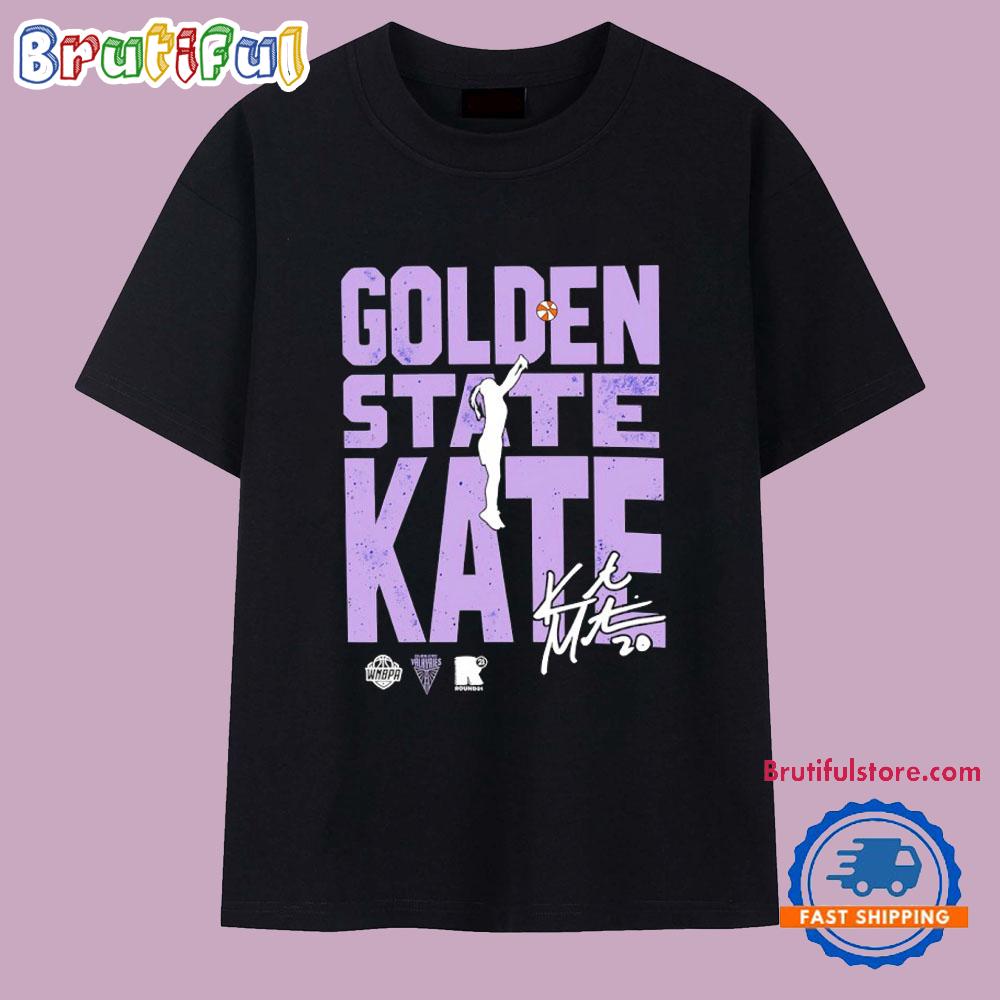Kate Martin Golden State Valkyries Jump Shot Player Signature T Shirt