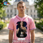Katy Perry x World Cup 2026 Pink FIFA CAN MEX USA Host Baseball Jersey