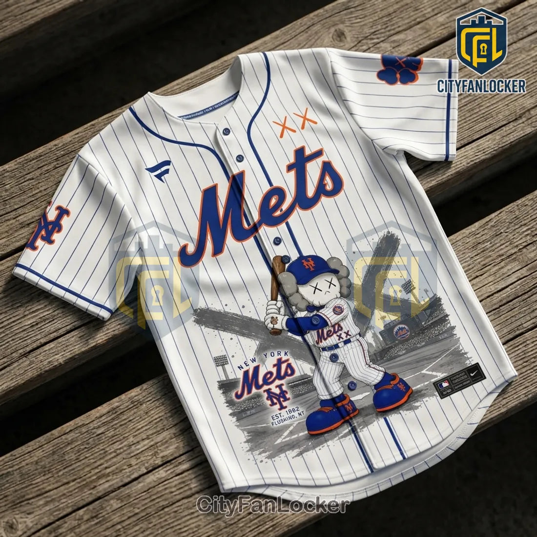 KAWS x New York Mets 2026 Edition Baseball Jersey
