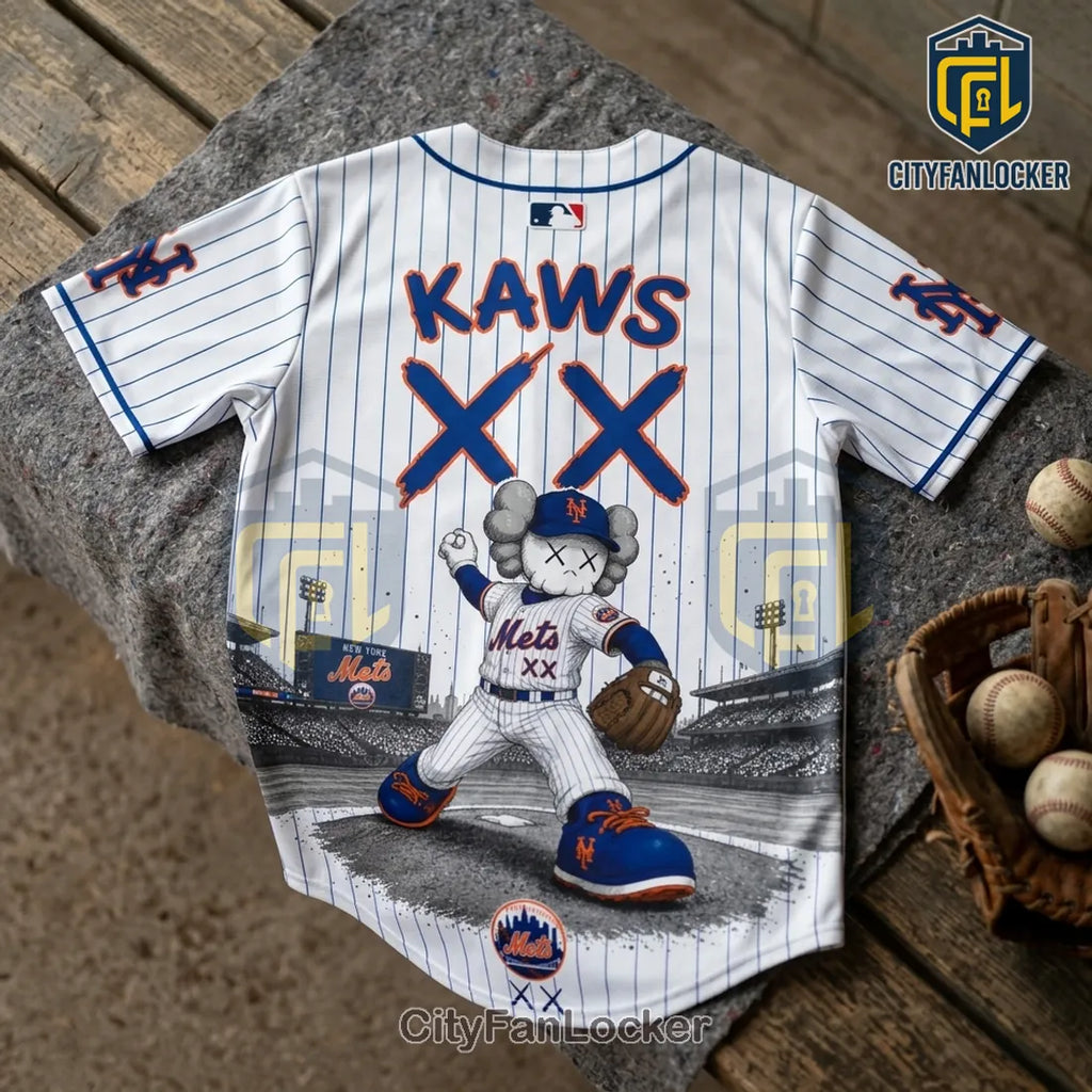 KAWS x New York Mets 2026 Edition Baseball Jersey