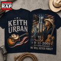 Keith Urban 911 Memorial 25th Anniversary 3D Shirt Hoodie T-Shirt