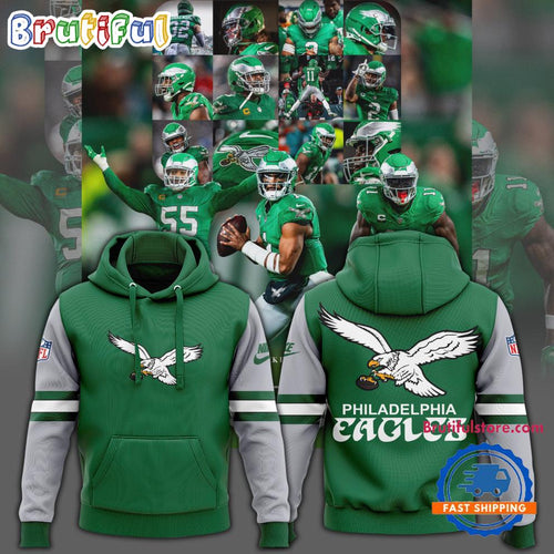 Kelly Green Philadelphia Eagles Special Edition 2024 3D Shirt