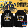 Kennesaw State Owls 2025 C-USA Football Conference Champions Limited Edition Black Hoodie Shirt