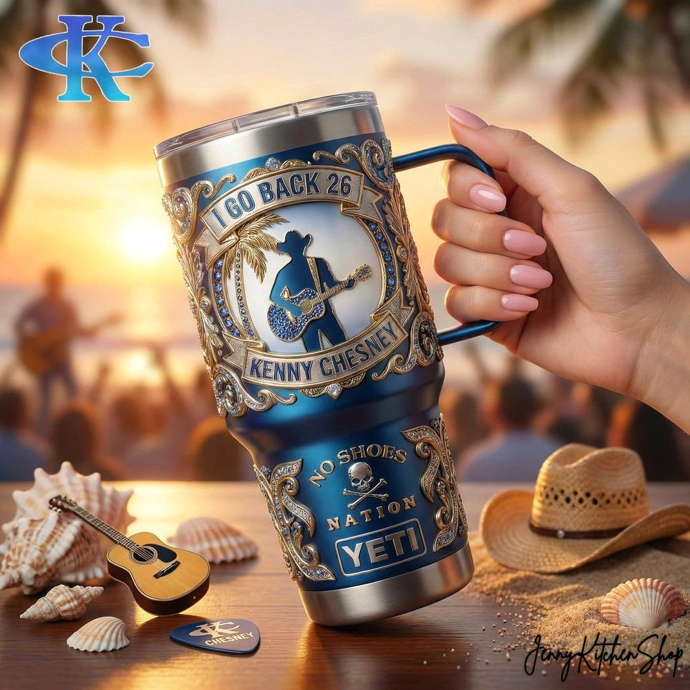 Kenny Chesney No Shoes 2026 Special Tumbler