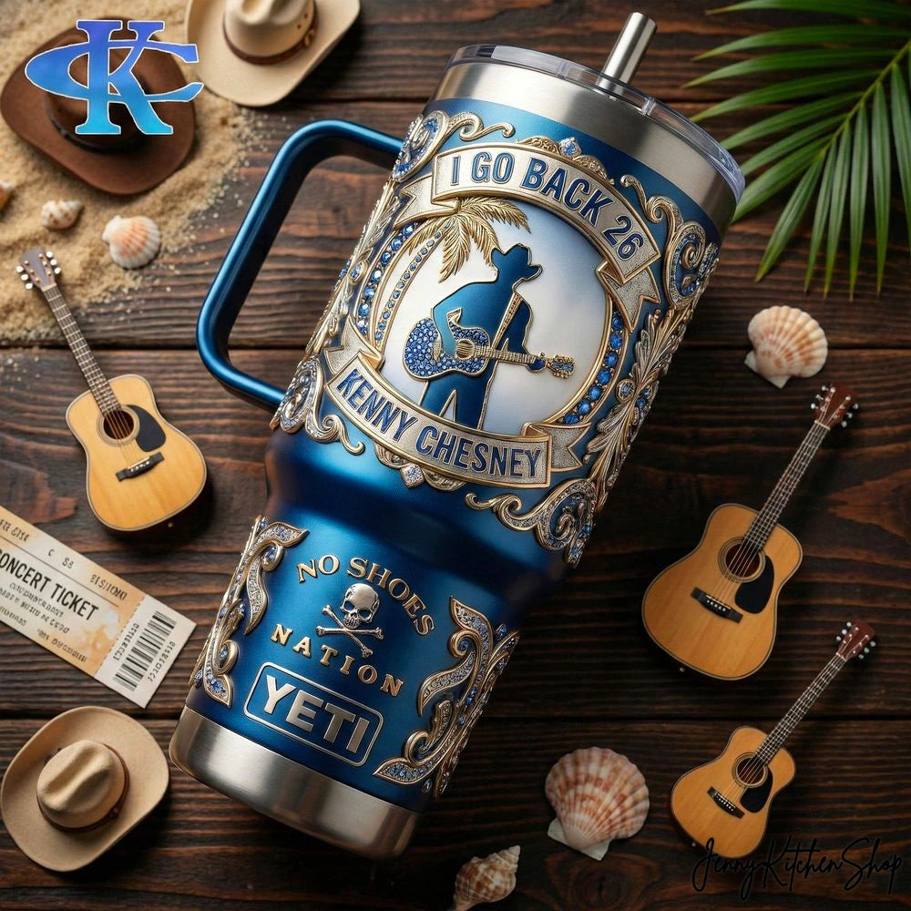 Kenny Chesney No Shoes 2026 Special Tumbler