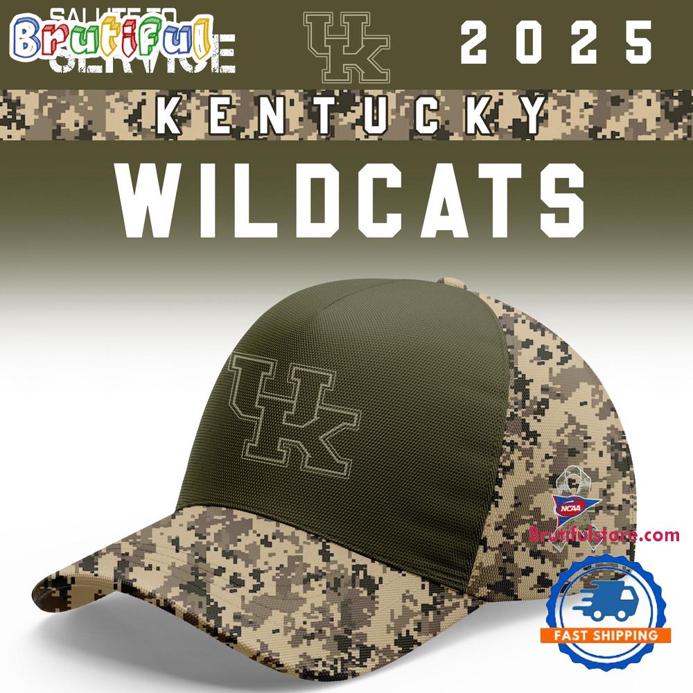Kentucky Wildcats 2025 NCAA Salute To Service Limited New Cap
