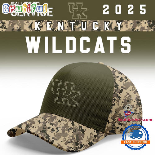 Kentucky Wildcats 2025 NCAA Salute To Service Limited New Cap