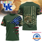 Kentucky Wildcats 2025 NCAA Veteran Limited 3D Shirt