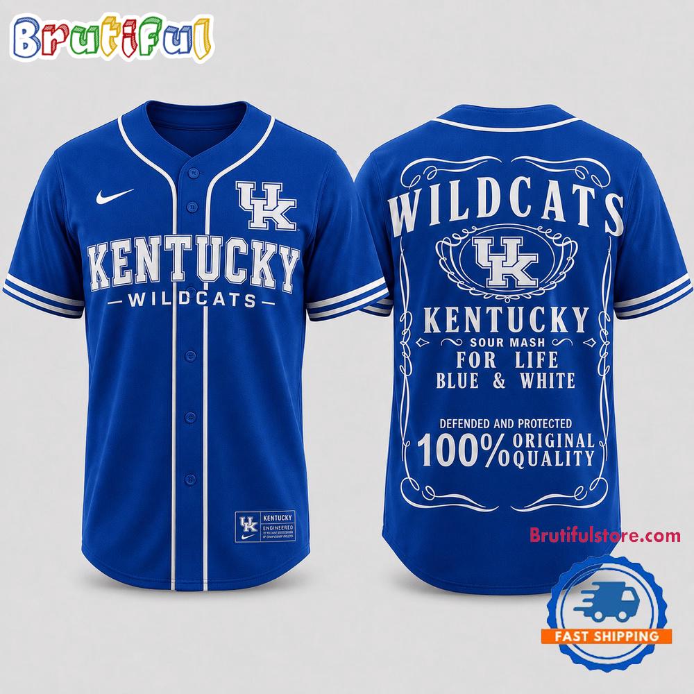 Kentucky Wildcats 2026 NCAA For Life Fan Pride Baseball Jersey Shirt
