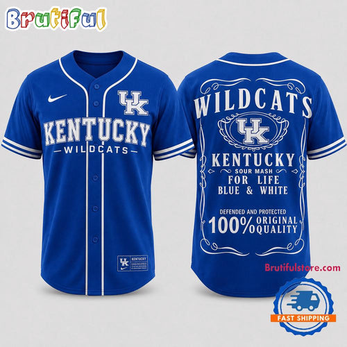 Kentucky Wildcats 2026 NCAA For Life Fan Pride Baseball Jersey Shirt