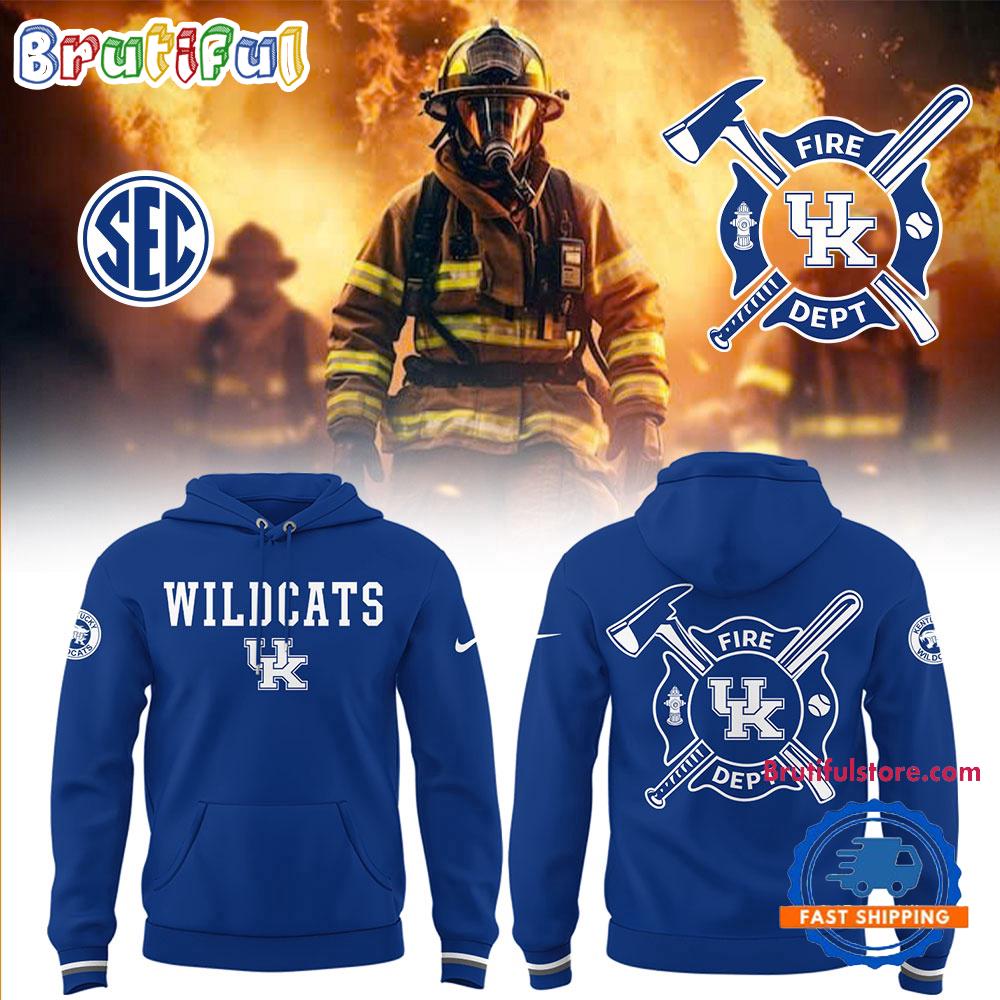 Kentucky Wildcats Baseball x Firefighter Appreciation Night New Hoodie T-Shirt