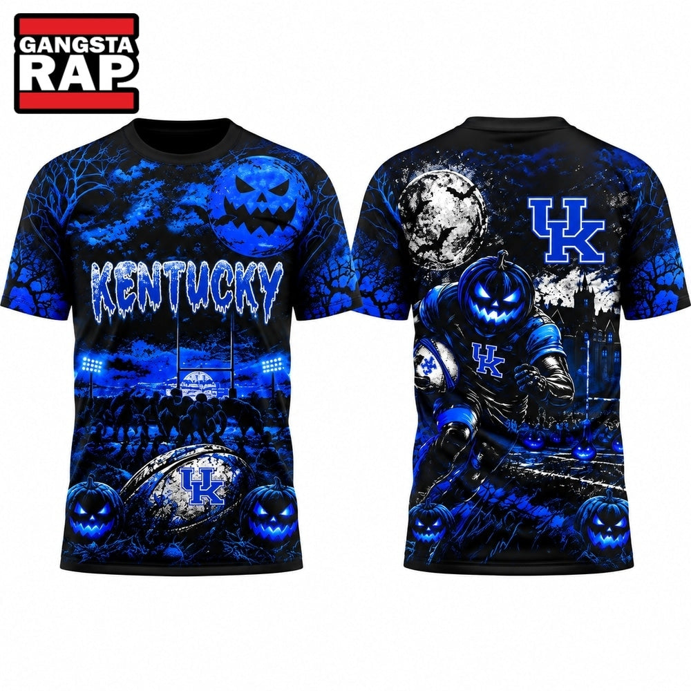 Kentucky Wildcats Football x Halloween Night 2026 T Shirt