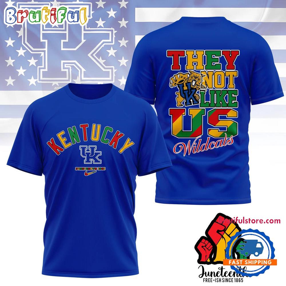 Kentucky Wildcats Juneteenth Freedom Day 3D Shirt