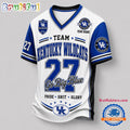 Kentucky Wildcats NCAA Team Legacy Personalized Football Jersey