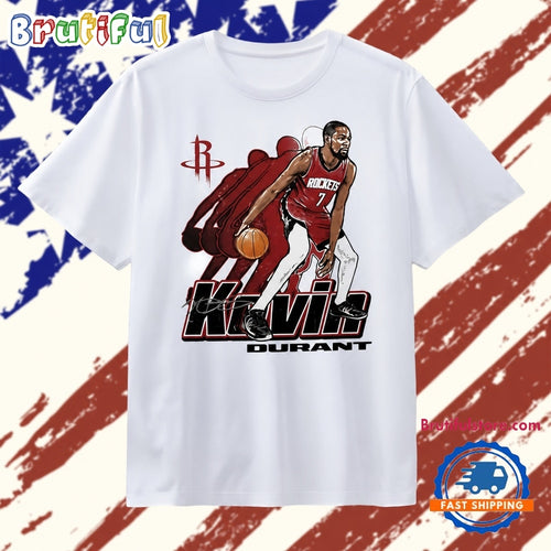 Kevin Durant Houston Rockets Signature 7 Retro Vibe Graphic T Shirt
