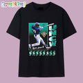 Kevin Jones Ii Unc Wilmington Baseball Illustrated T Shirt