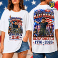Kid Rock America 250 Years of Freedom Patriotic Crewneck Shirt