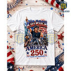 Kid Rock America 250 Years of Freedom Patriotic Crewneck Shirt