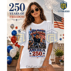 Kid Rock America 250 Years of Freedom Patriotic Crewneck Shirt