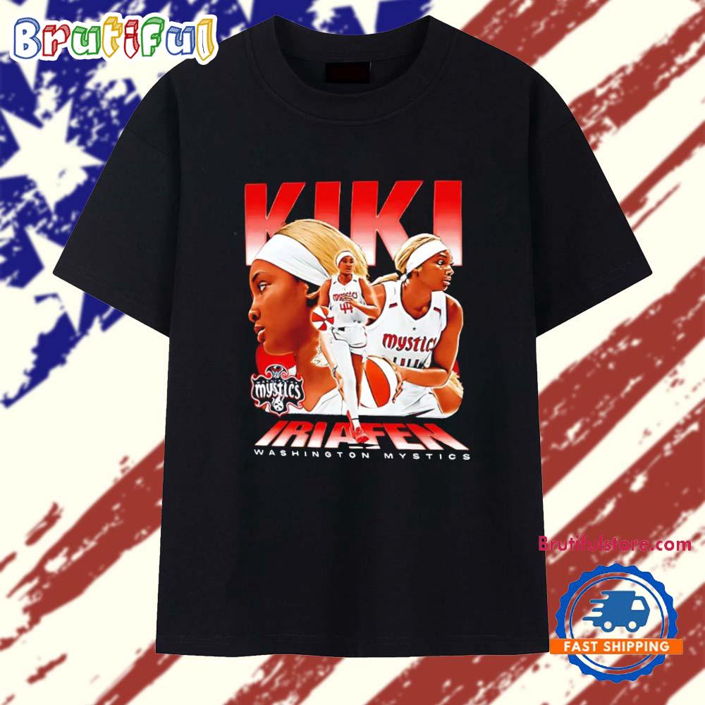 Kiki Iriafen Washington Mystics WNBA Rookie Standout T Shirt