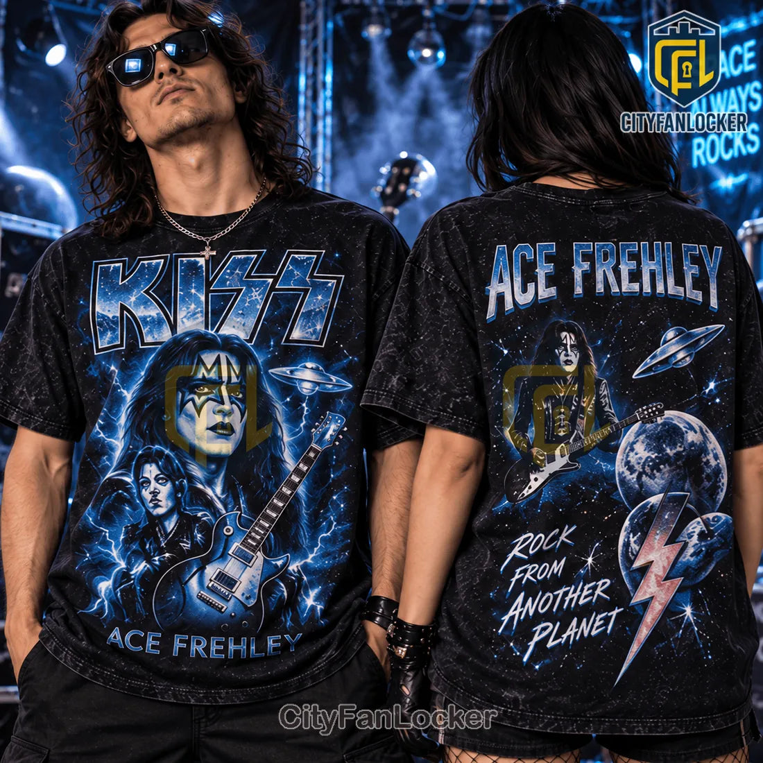 KISS Ace Frehley Rock From Another Planet Shirt