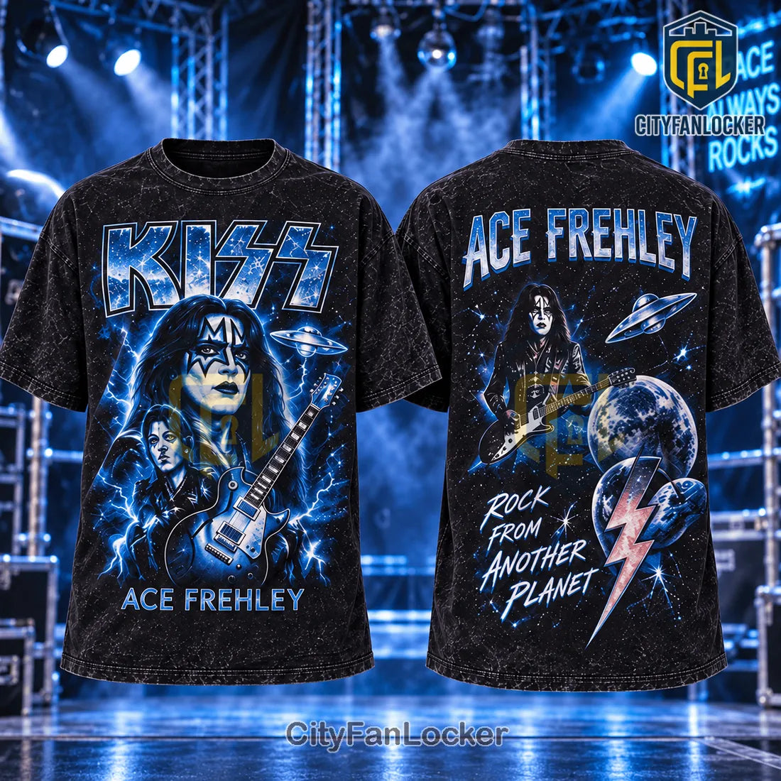KISS Ace Frehley Rock From Another Planet Shirt