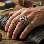 KISS Band 1973 Commemorative Engraved Stainless Steel Collectible Ring