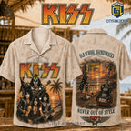 KISS Classic Rock Legend Vintage Hawaiian Shirt