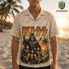 KISS Classic Rock Legend Vintage Hawaiian Shirt