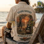 KISS Classic Rock Legend Vintage Hawaiian Shirt