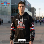 Kitchener Rangers 2026 Memorial Cup Champions Black Hockey Hoodie
