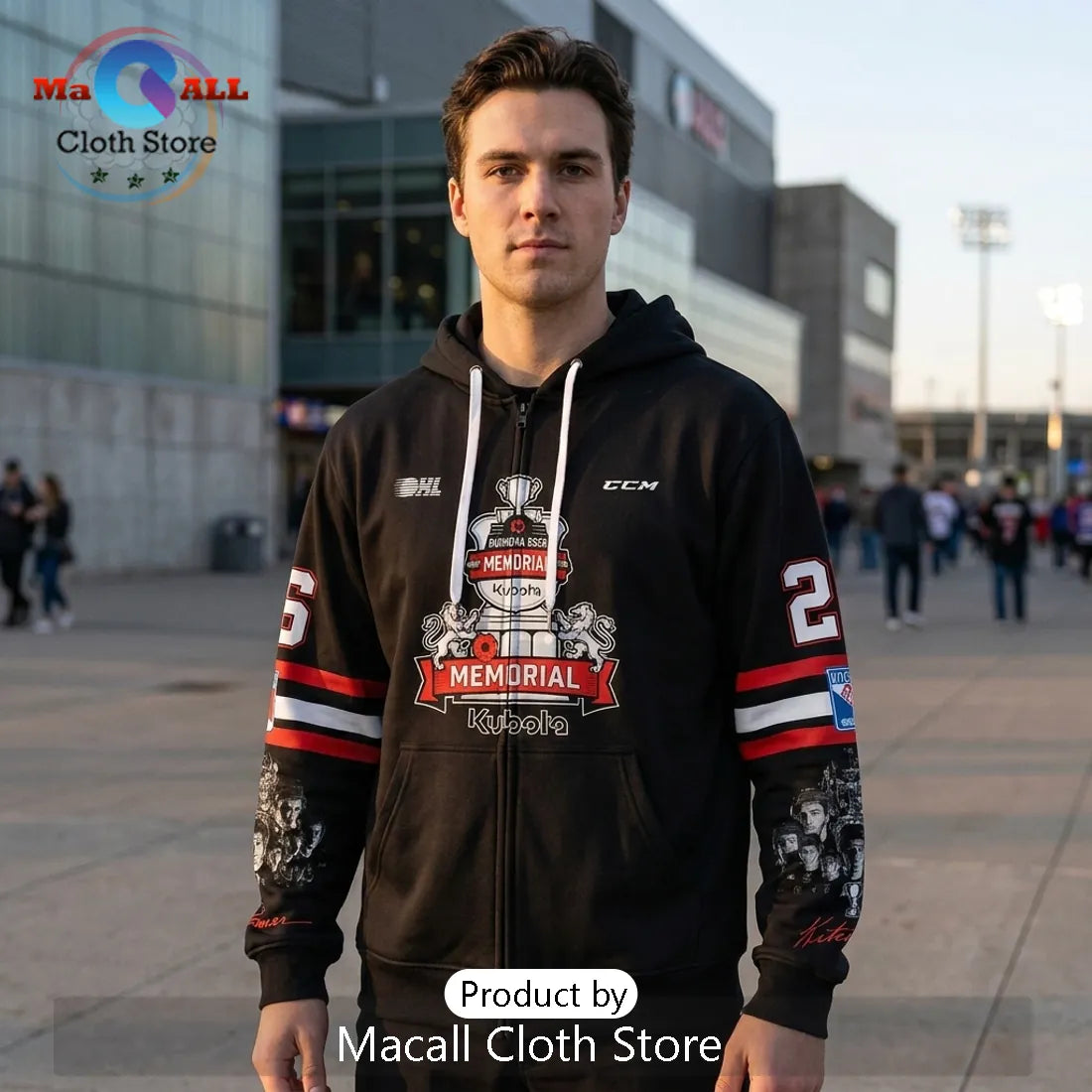 Kitchener Rangers 2026 Memorial Cup Champions Black Hockey Hoodie