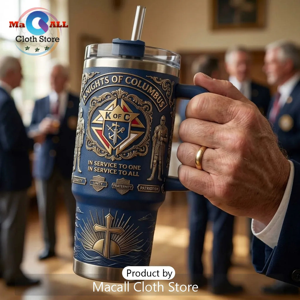 Knights of Columbus Collector Edition Engraved Stanley Tumbler