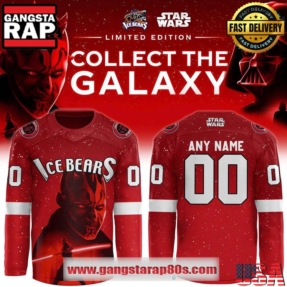 Knoxville Ice Bears x Star Wars Special Edition Custom Hockey Jersey