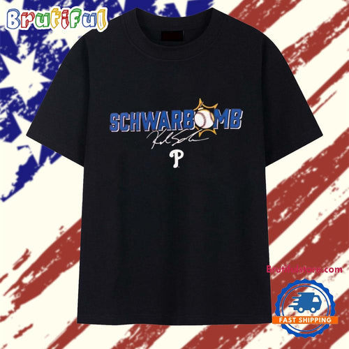 Kyle Schwarber Philadelphia Phillies schwarbomb signature T Shirt