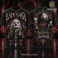 Lady Gaga Born For The Spotlight Black Shirt