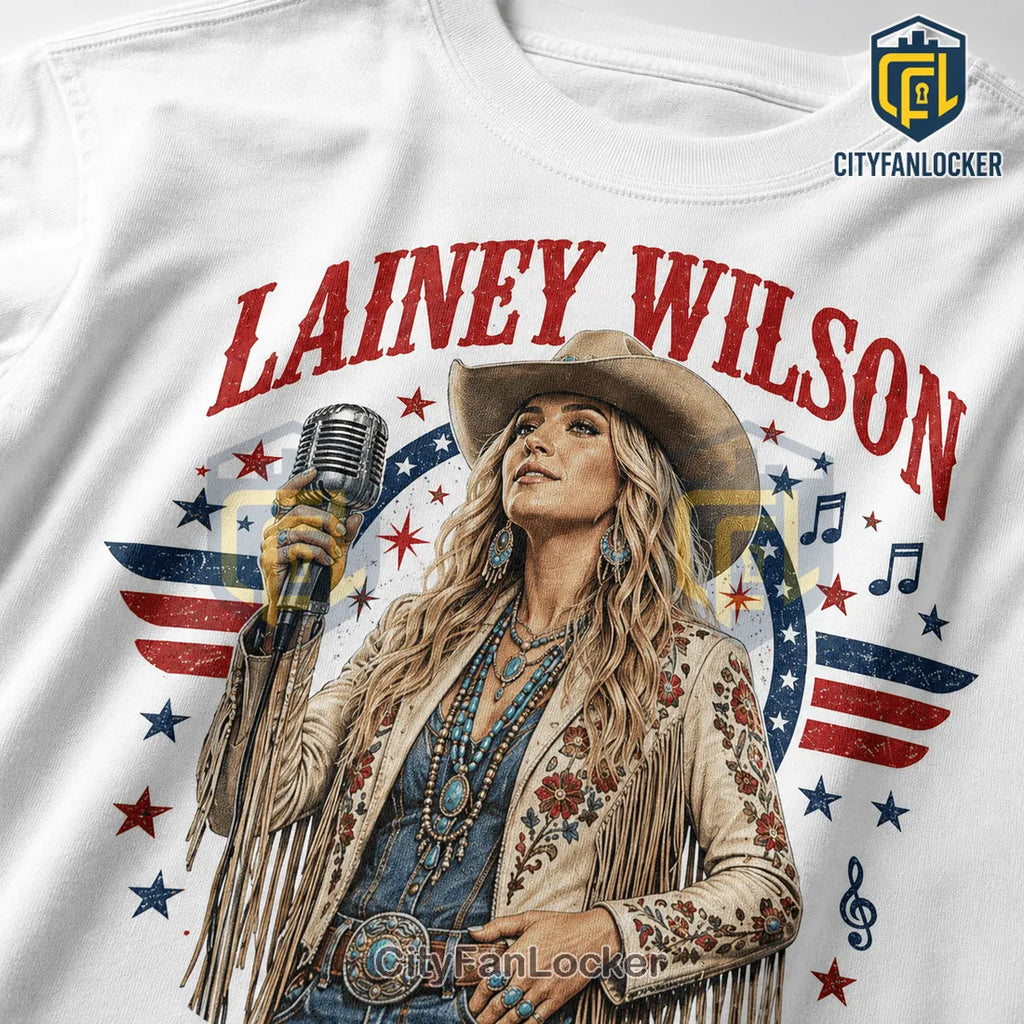 Lainey Wilson American Freedom 1776-2026 T-Shirt