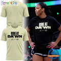 Las Vegas Aces A’ja’s Ride at Da’wn 2026 Limited Edition Yellow T Shirt
